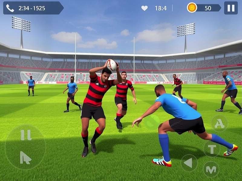 Delhi Rugby Crusaders Gameplay Screenshot